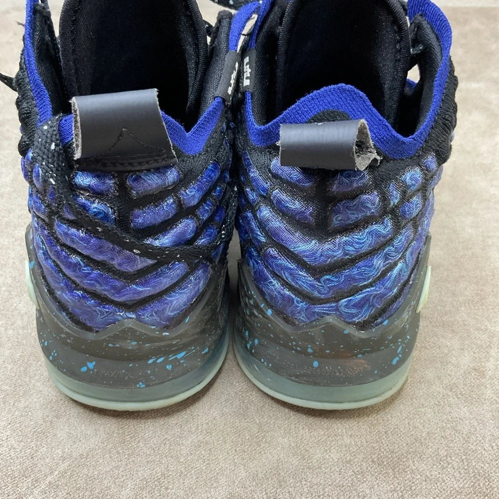 Nike Air LeBron 17 GS‎ Constellations Basketball Shoes Sz 5.5Y BQ5594-407 Kids